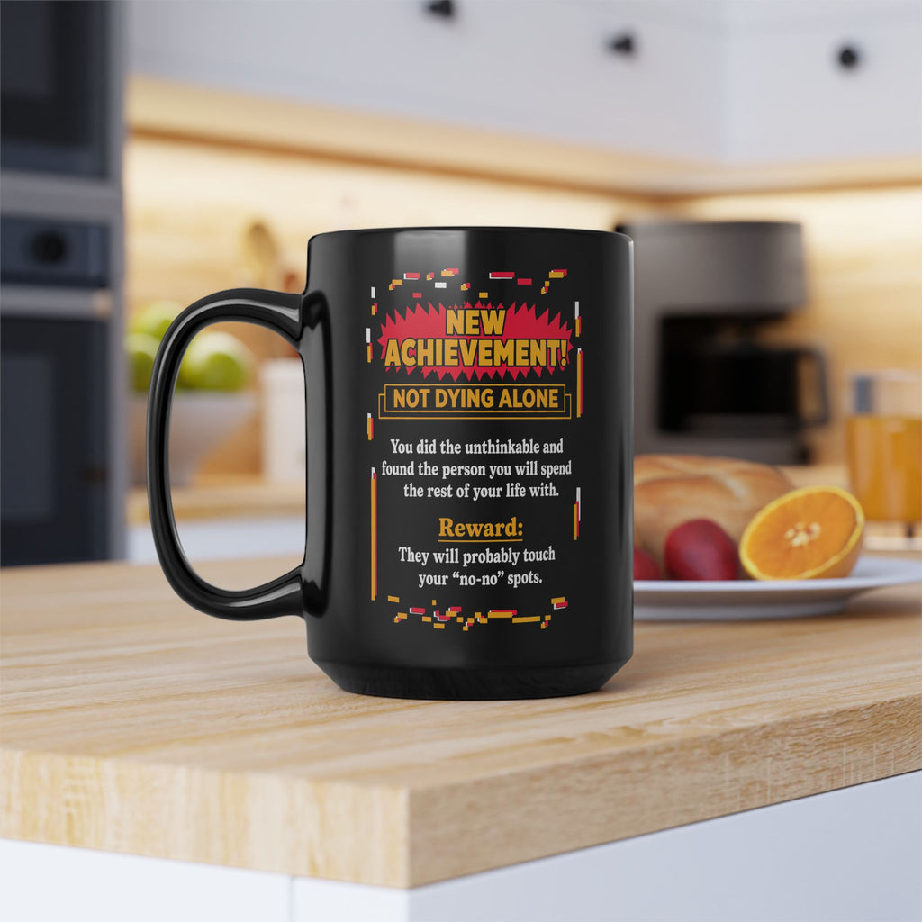 Not Dying Alone, Dungeon Crawler Carl Mug, New Achievement Coffee Mug, Litrpg Lover Gifts, Princess Donut and Mongo Bookish Merch