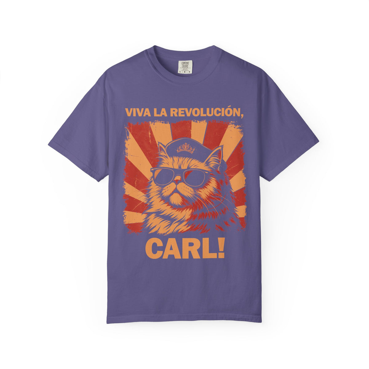 Comfort Colors Viva La Revolución Carl Dungeon Crawler Carl Shirt, Princess Donut Revolucion T-Shirt, LitRPG Gift, Fantasy Booktok Gift
