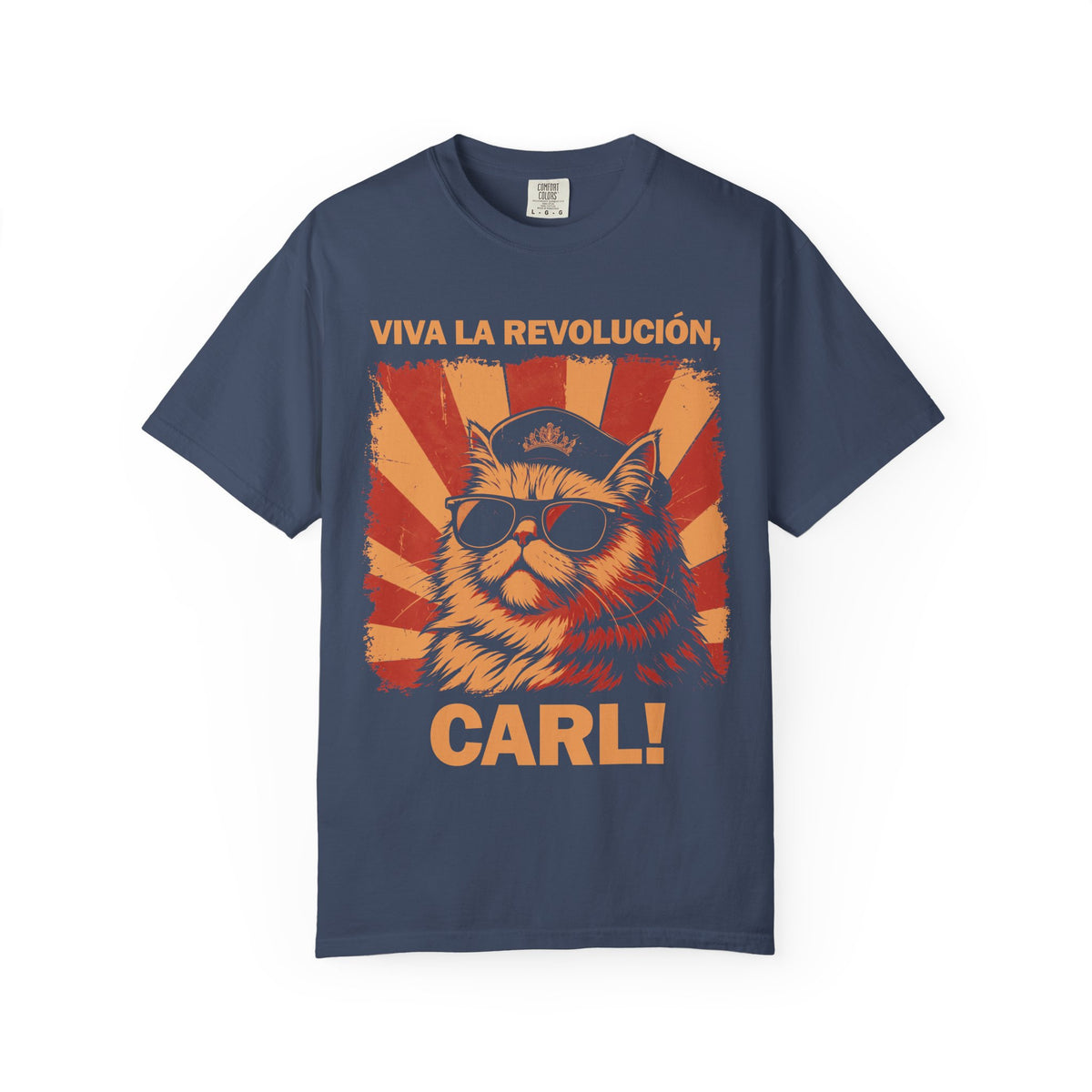 Comfort Colors Viva La Revolución Carl Dungeon Crawler Carl Shirt, Princess Donut Revolucion T-Shirt, LitRPG Gift, Fantasy Booktok Gift