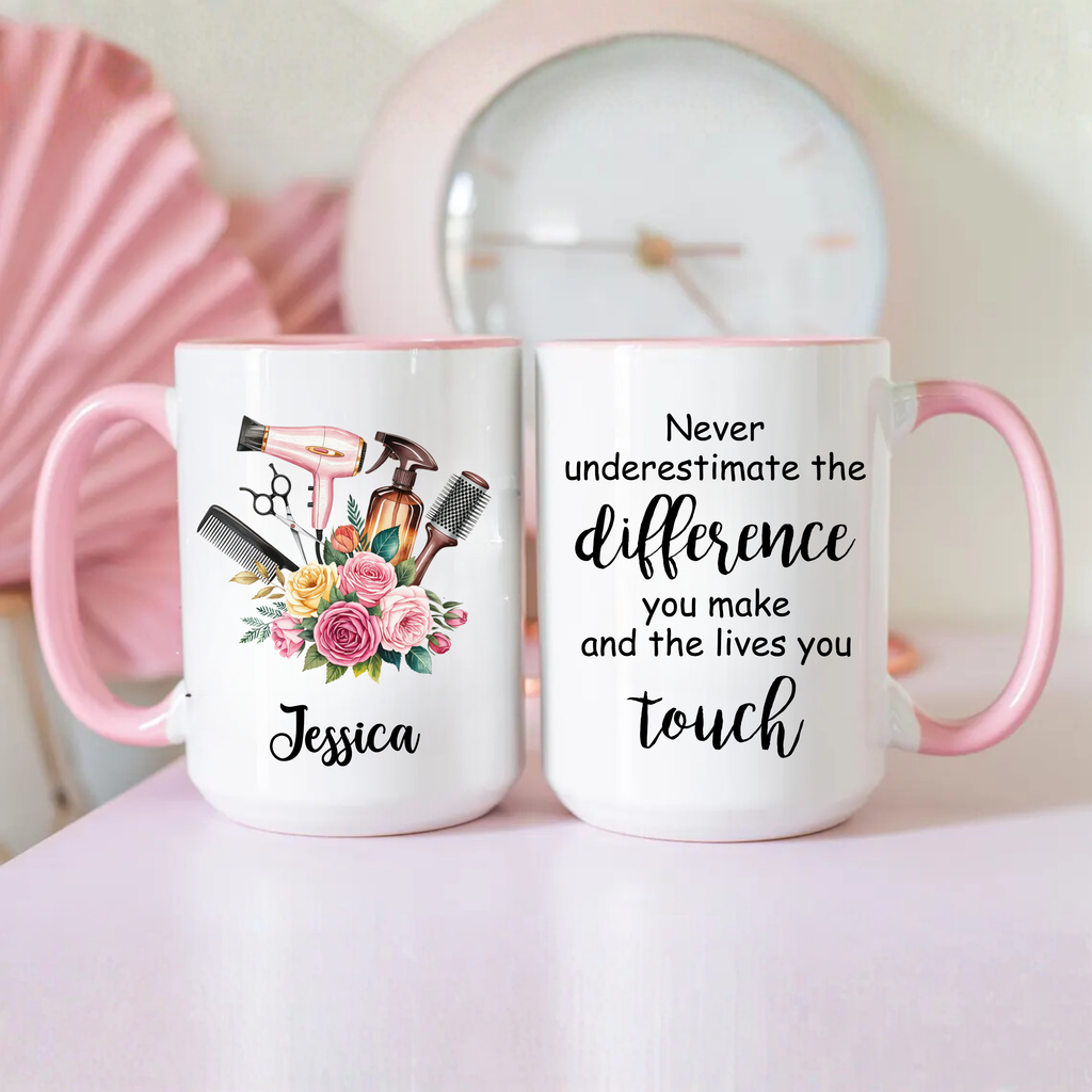 Personalized Hair Stylist Mug, Custom Hairdresser Mug, Hair Stylist Gift, Gift for Hairdresser, Hair Stylist Appreciation Gift