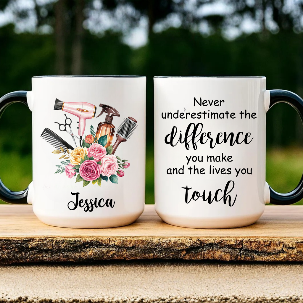 Personalized Hair Stylist Mug, Custom Hairdresser Mug, Hair Stylist Gift, Gift for Hairdresser, Hair Stylist Appreciation Gift