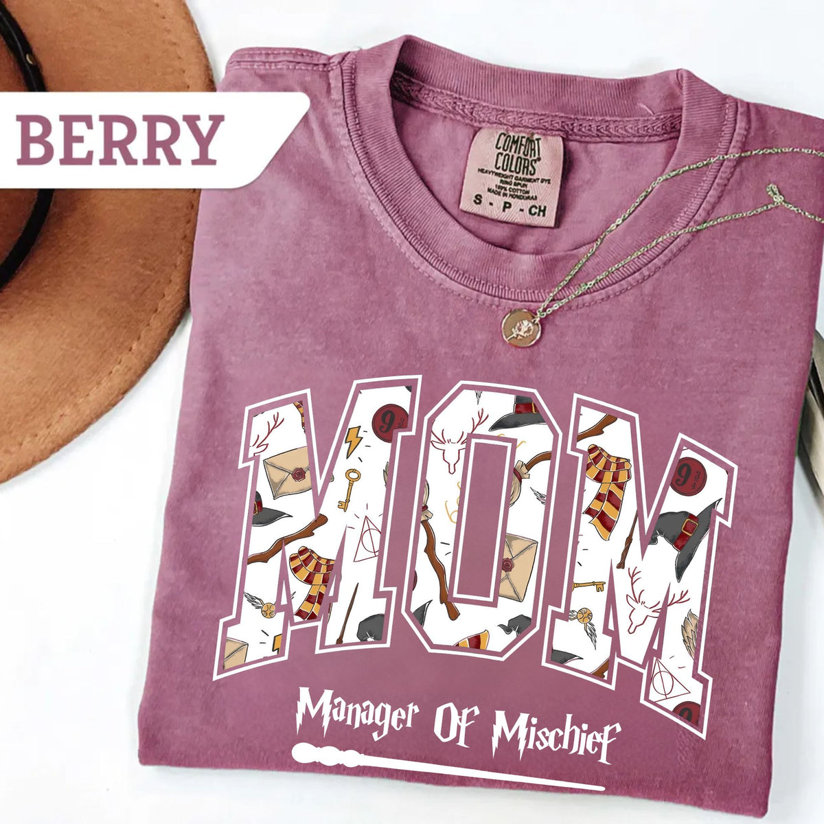 Comfort Colors Wizard Mom Shirt, Manager of Mischief, Fantastic Mom T Shirt, Wizard World Mom Tee, Halloween Park Tshirt, Magic Mama Graphic T Shirt