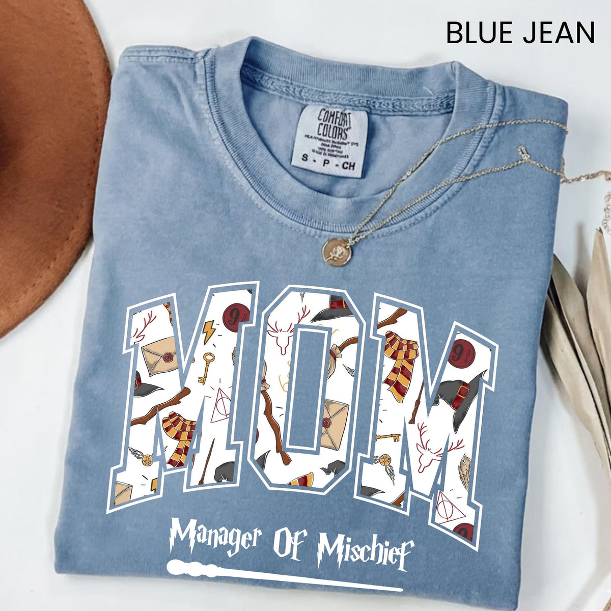 Comfort Colors Wizard Mom Shirt, Manager of Mischief, Fantastic Mom T Shirt, Wizard World Mom Tee, Halloween Park Tshirt, Magic Mama Graphic T Shirt