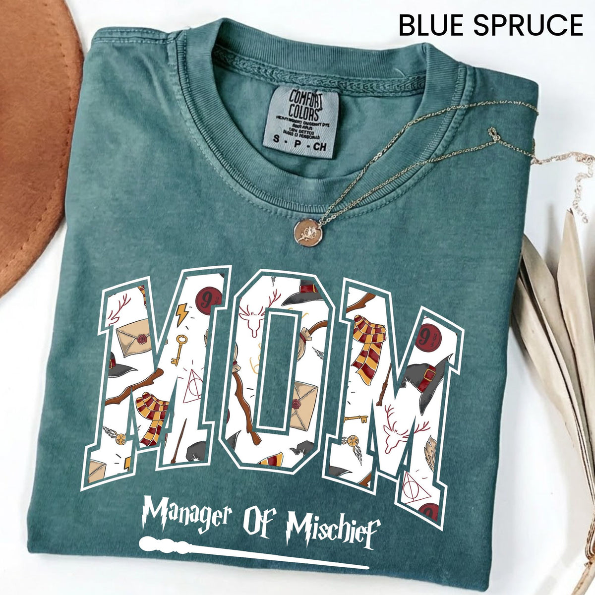 Comfort Colors Wizard Mom Shirt, Manager of Mischief, Fantastic Mom T Shirt, Wizard World Mom Tee, Halloween Park Tshirt, Magic Mama Graphic T Shirt