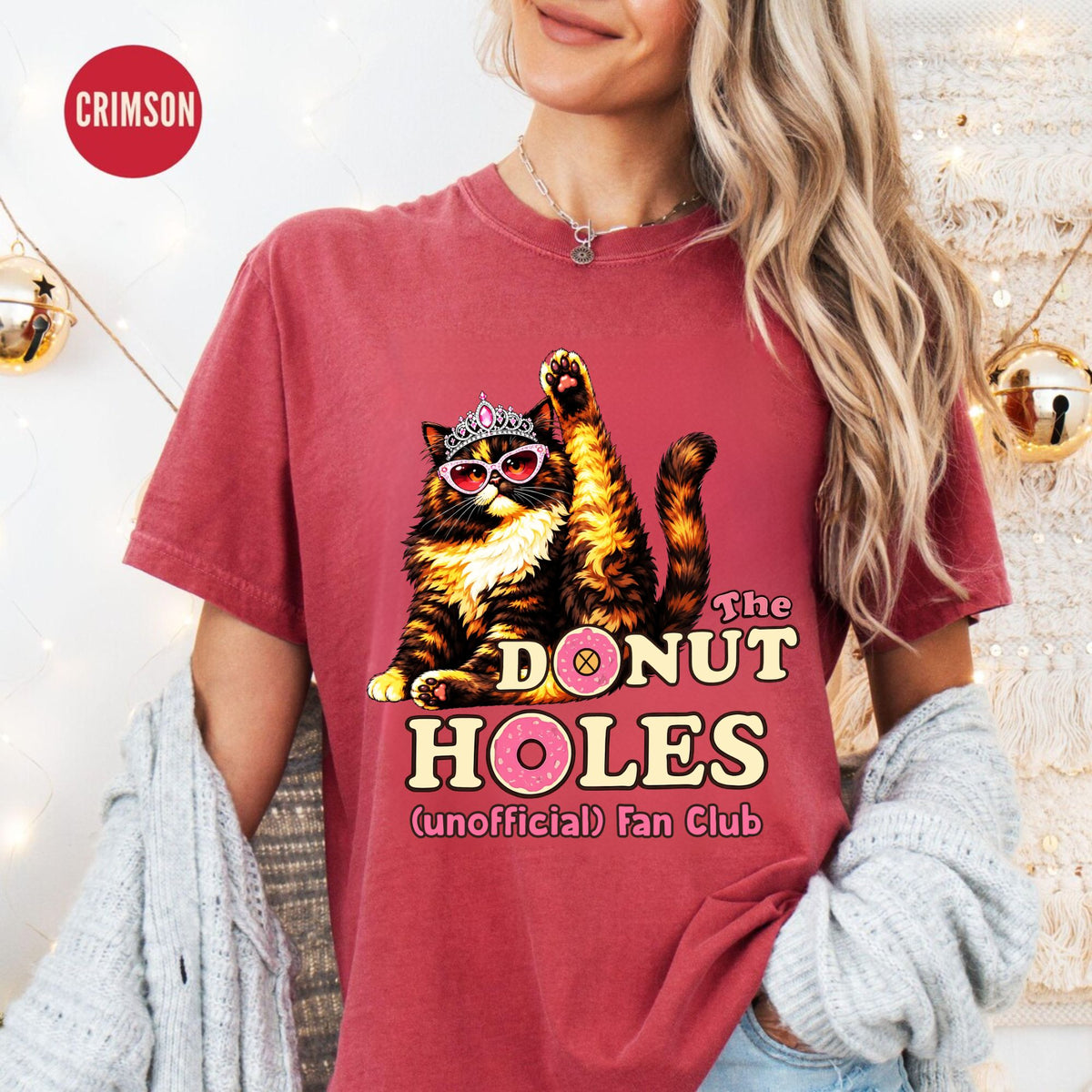 Comfort Colors Dungeon Crawler Carl Shirt, Donut Holes Fan Club Tee, DCC Fan Tee, Princess Posse Shirt, LitRPG Gift, Princess Donut Shirt