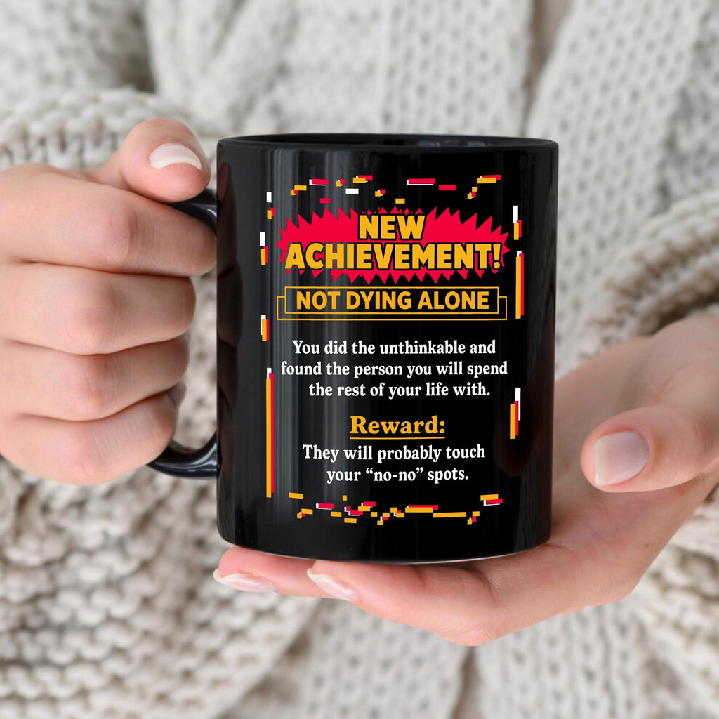 Not Dying Alone, Dungeon Crawler Carl Mug, New Achievement Coffee Mug, Litrpg Lover Gifts, Princess Donut and Mongo Bookish Merch