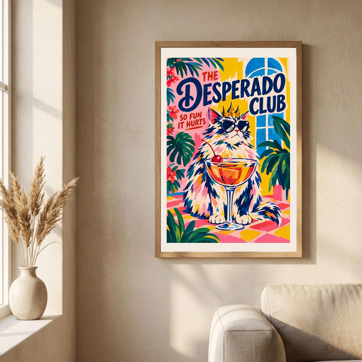 Desperado Club Princess Donut  Matte Vertical Poster, Dungeon Crawler Carl Art, Bookish Gifts, Book Lover Gift, Sci Fi Fantasy Wall Art
