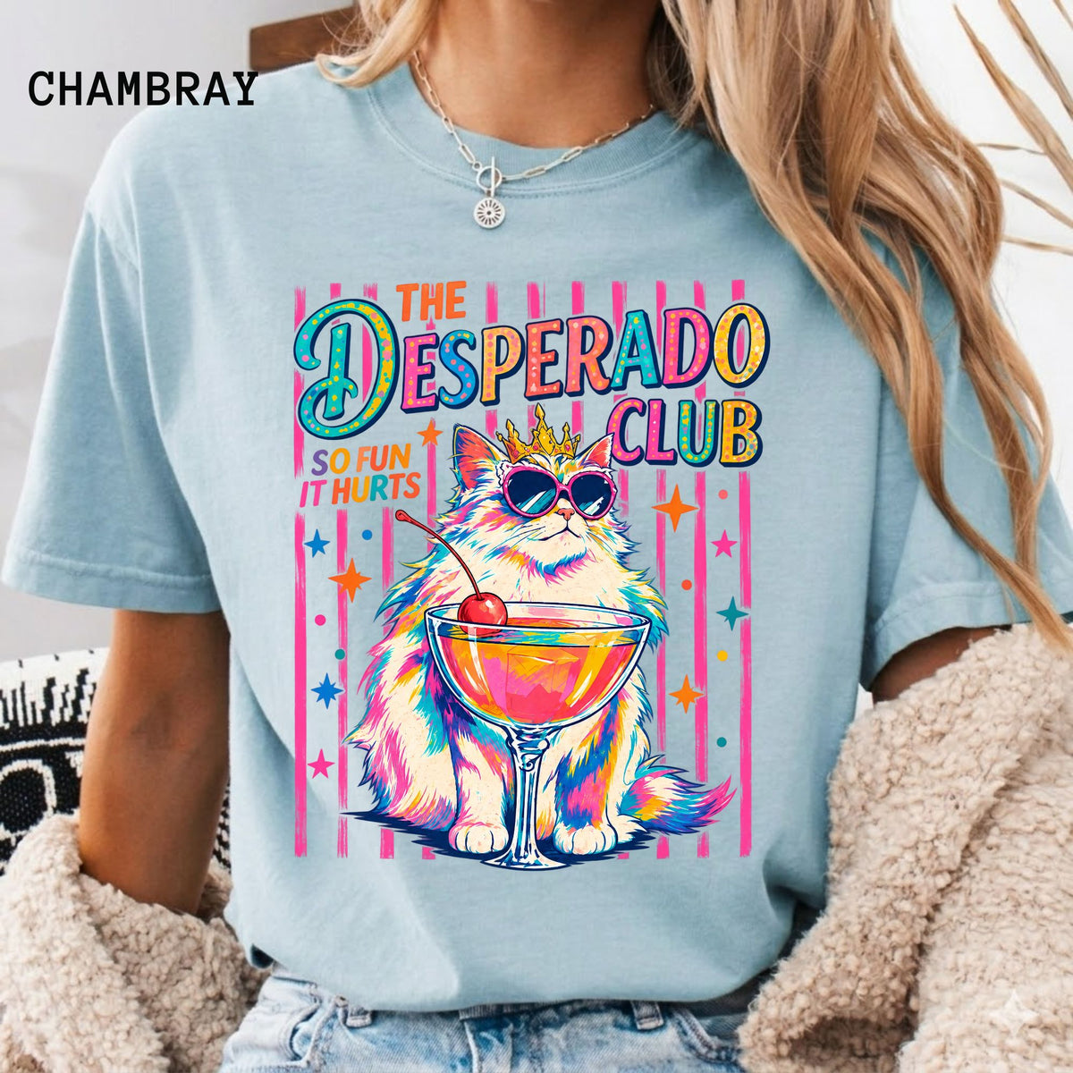 Comfort Colors® The Desperado Club Princess Donut Approved Shirt, DCC Cat Graphic Tee, Dungeon Crawler Carl Shirt, Funny Bookish Gift.