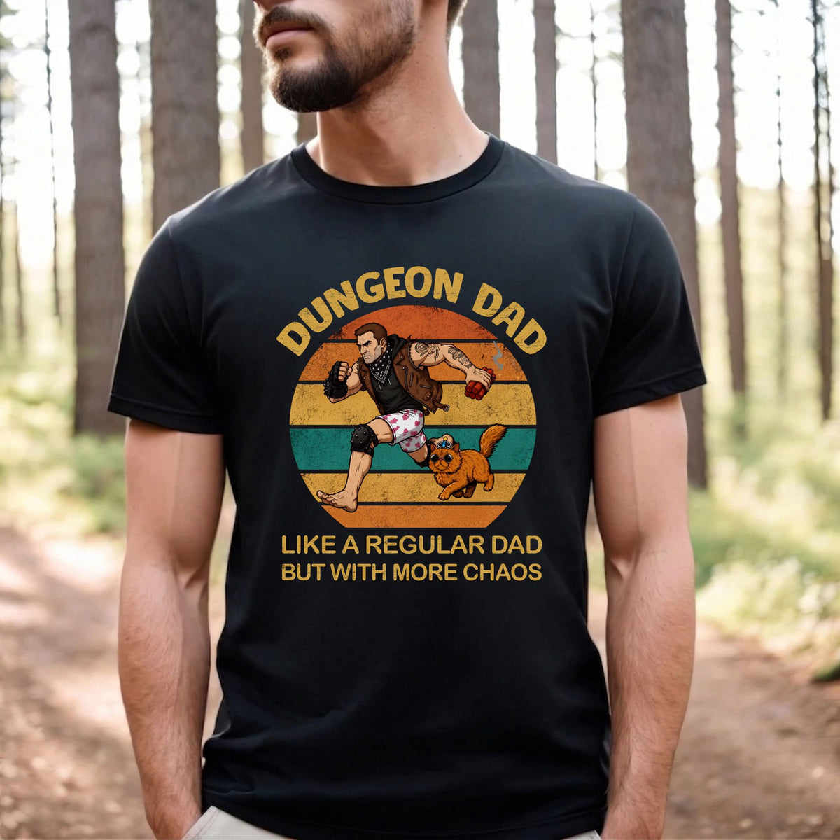 Comfort Colors Dungeon Crawler Carl Fathers Day Shirt, Dungeon Dad T Shirt, DCC Fan Shirts, Funny LitRPG Dad Gift, New Achievement Unlocked