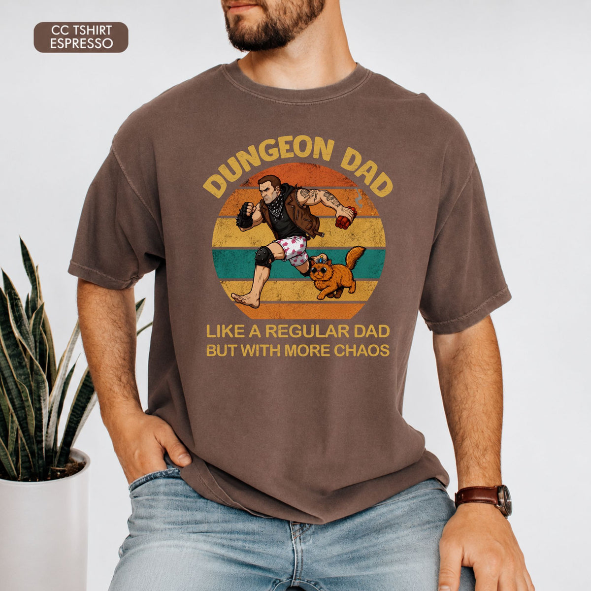 Comfort Colors Dungeon Crawler Carl Fathers Day Shirt, Dungeon Dad T Shirt, DCC Fan Shirts, Funny LitRPG Dad Gift, New Achievement Unlocked