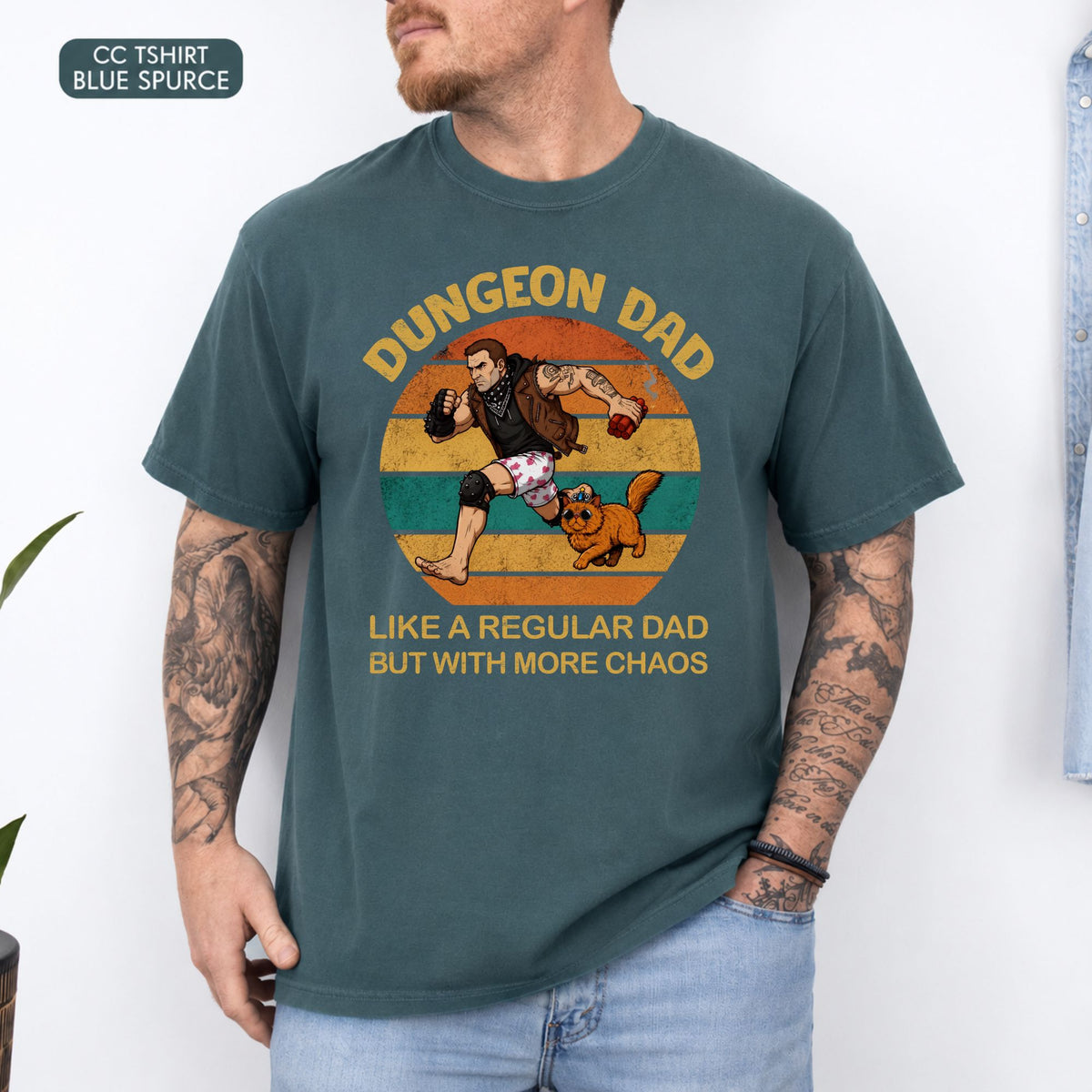 Comfort Colors Dungeon Crawler Carl Fathers Day Shirt, Dungeon Dad T Shirt, DCC Fan Shirts, Funny LitRPG Dad Gift, New Achievement Unlocked