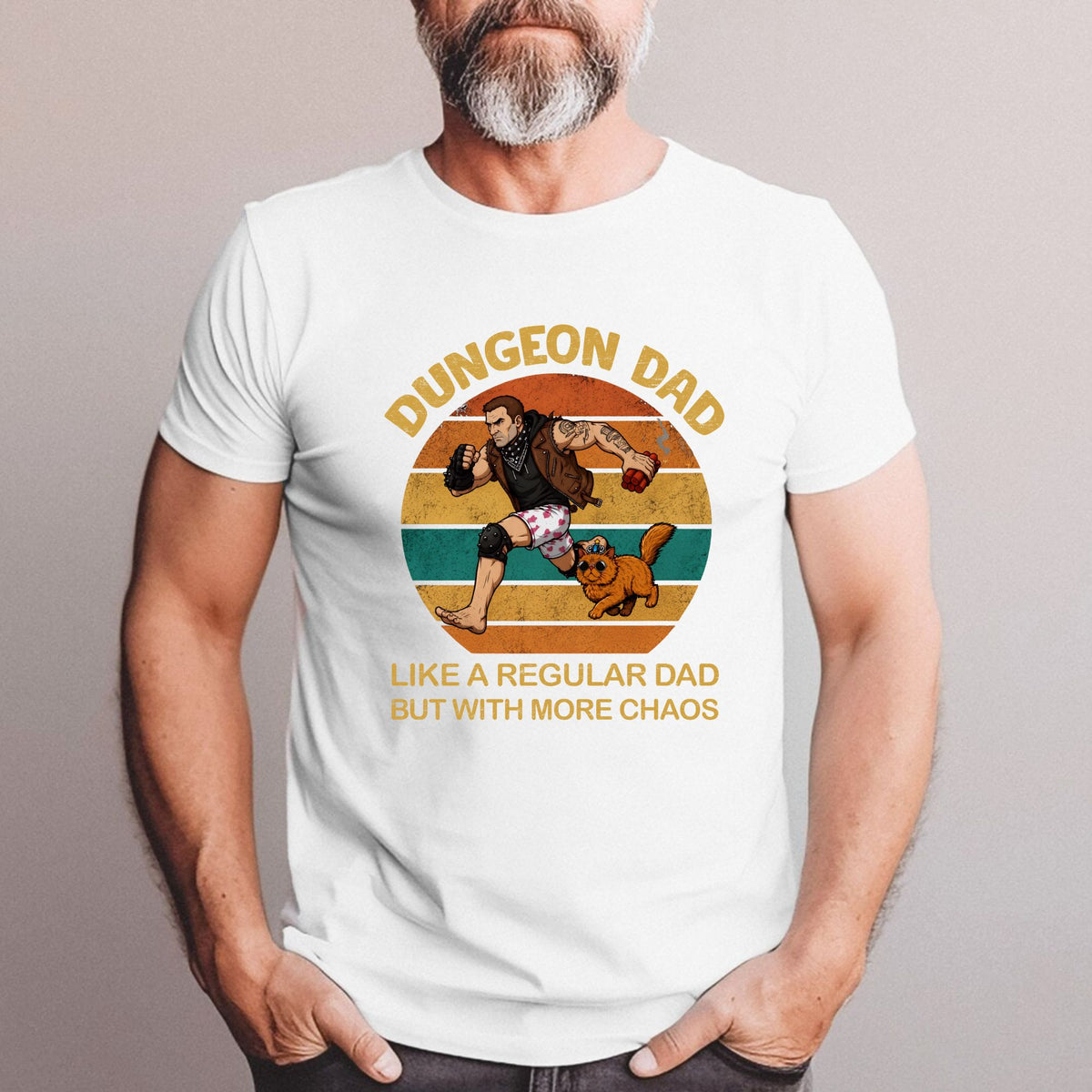 Comfort Colors Dungeon Crawler Carl Fathers Day Shirt, Dungeon Dad T Shirt, DCC Fan Shirts, Funny LitRPG Dad Gift, New Achievement Unlocked