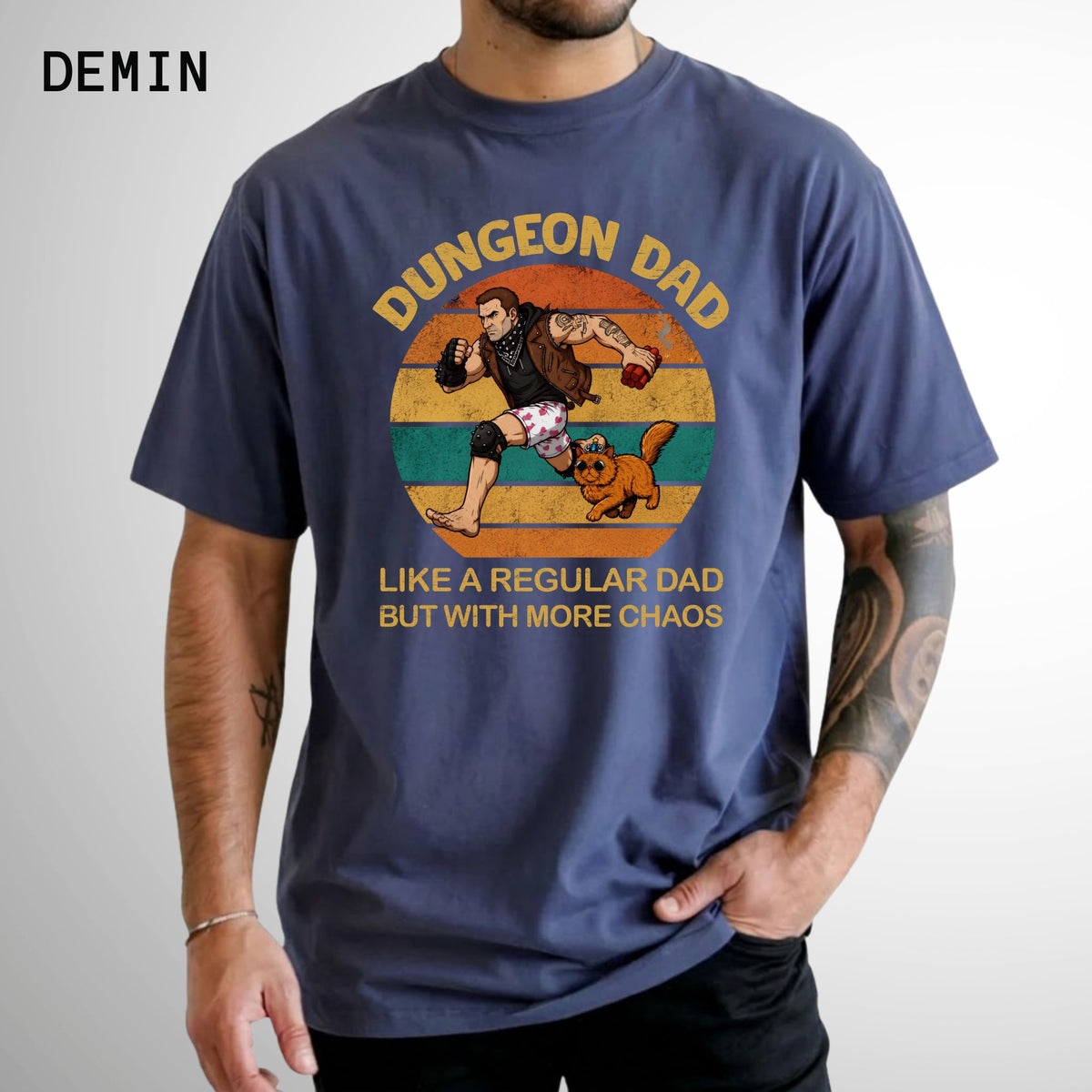Comfort Colors Dungeon Crawler Carl Fathers Day Shirt, Dungeon Dad T Shirt, DCC Fan Shirts, Funny LitRPG Dad Gift, New Achievement Unlocked
