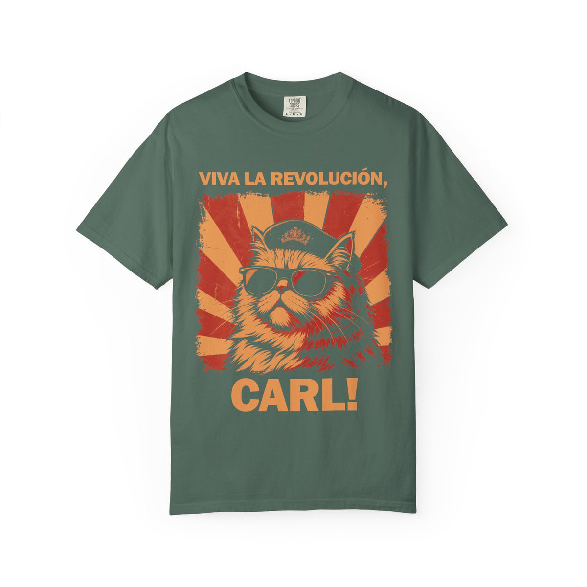 Comfort Colors Viva La Revolución Carl Dungeon Crawler Carl Shirt, Princess Donut Revolucion T-Shirt, LitRPG Gift, Fantasy Booktok Gift