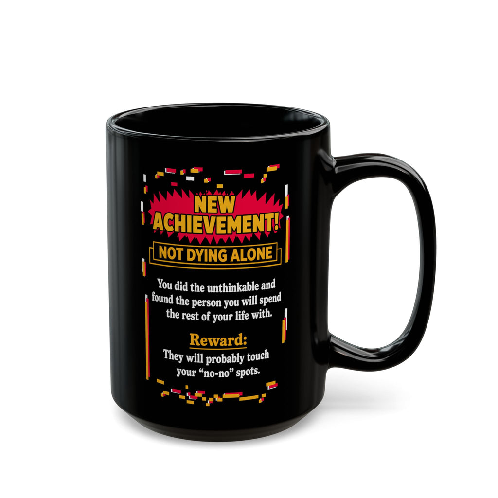Not Dying Alone, Dungeon Crawler Carl Mug, New Achievement Coffee Mug, Litrpg Lover Gifts, Princess Donut and Mongo Bookish Merch